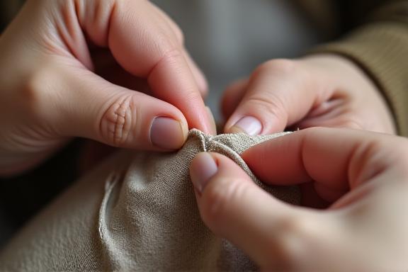 Réparation textile et économie circulaire